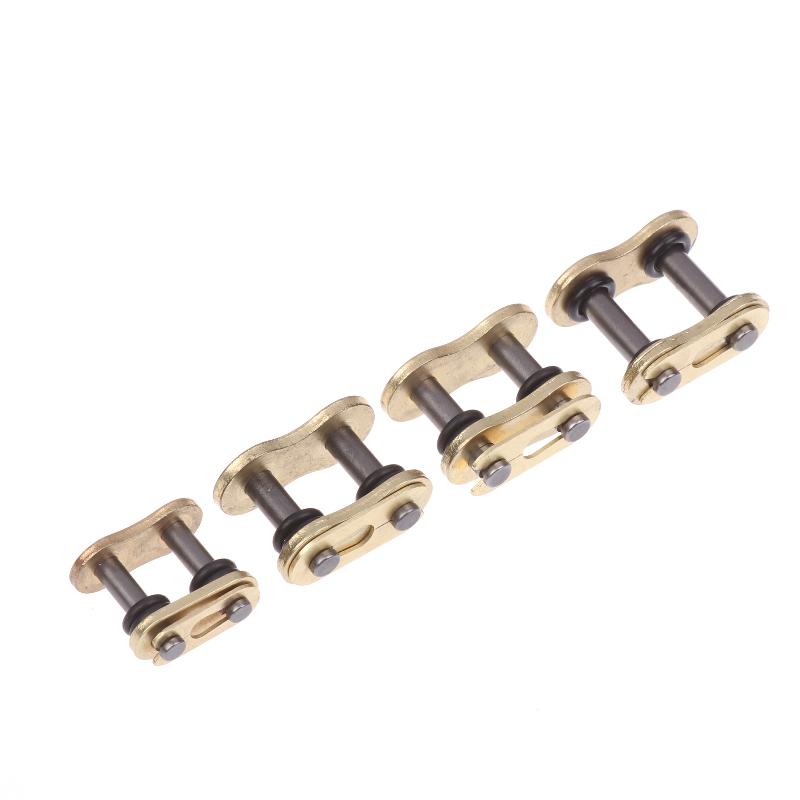 428 Chain - 新型428 520 525 530HVチェーンコネクター、ヘビーデューティー接続マスタージョイントリンク、Oリングチェーンロック付き、バイク用バックルリングリンク