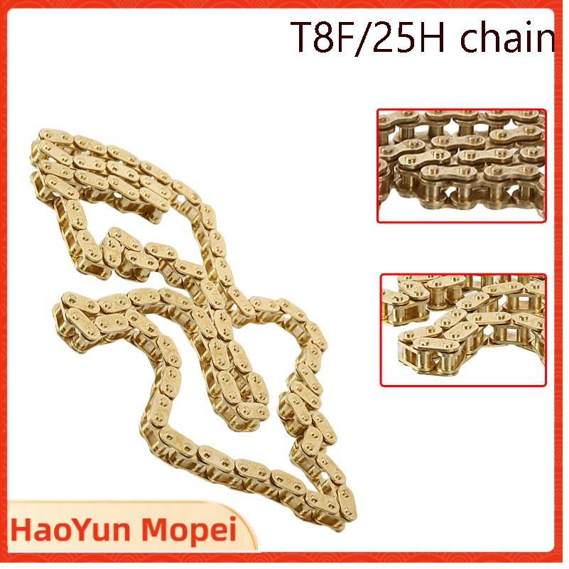 Bike Chain - ミニオフロードATV四輪ポケットバイクミニバイクT8F118チェーンリンク/25H144チェーンリンクトランスミッションチェーンに適しています。
