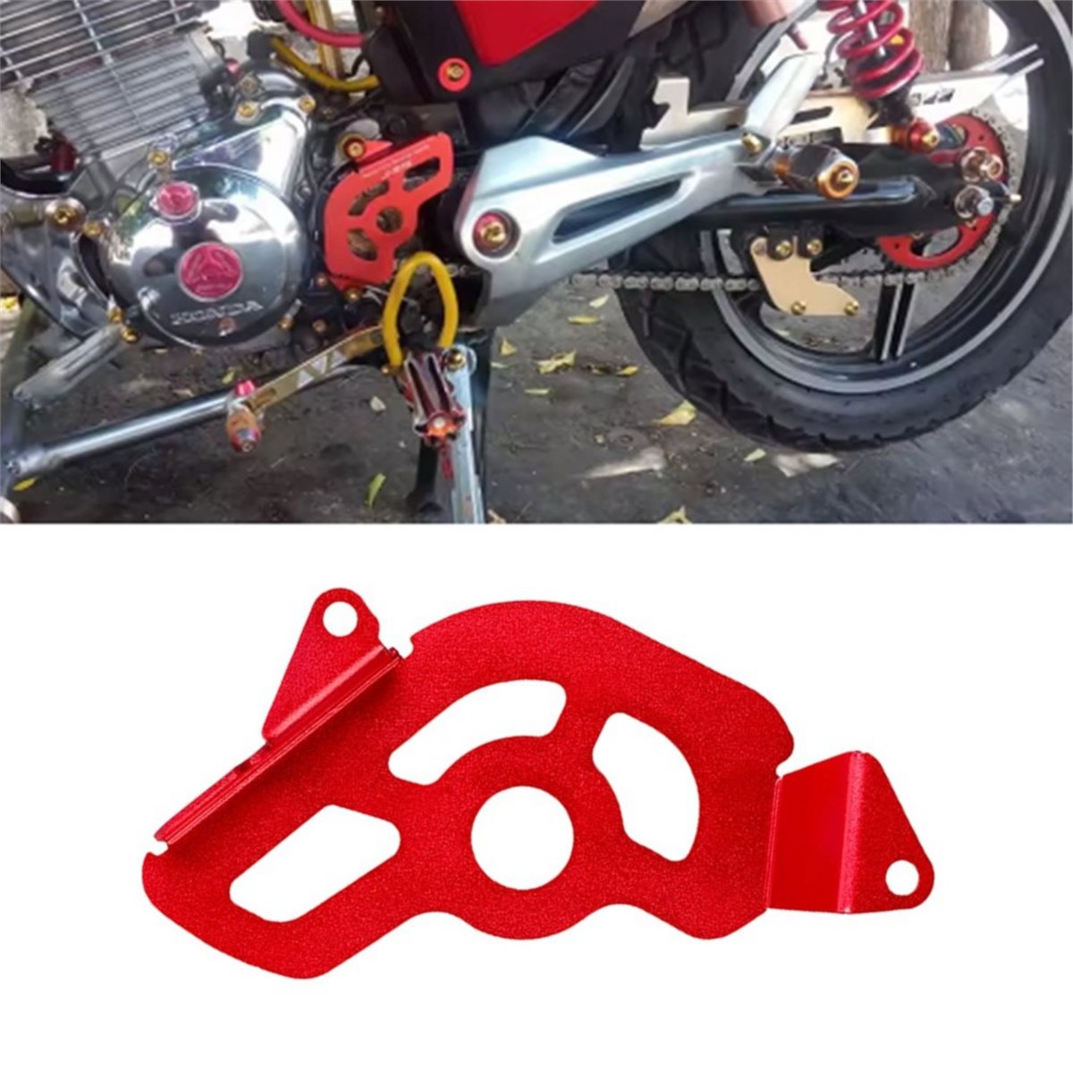 Sprocket - XR 400R（1996年～2004年式）用、互換性のあるスプロケットカバー、チェーンプロテクター、フロントドライブスプロケットガードカバー。