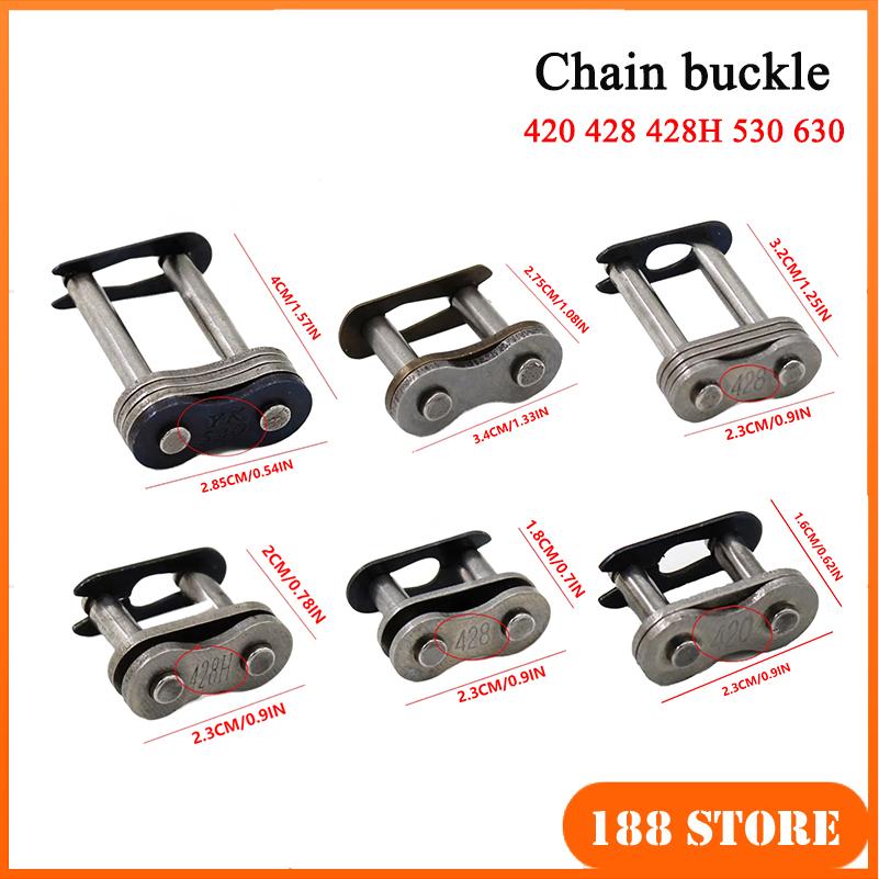 428 Chain - 10 個オートバイチェーンカード 420 428 530 630