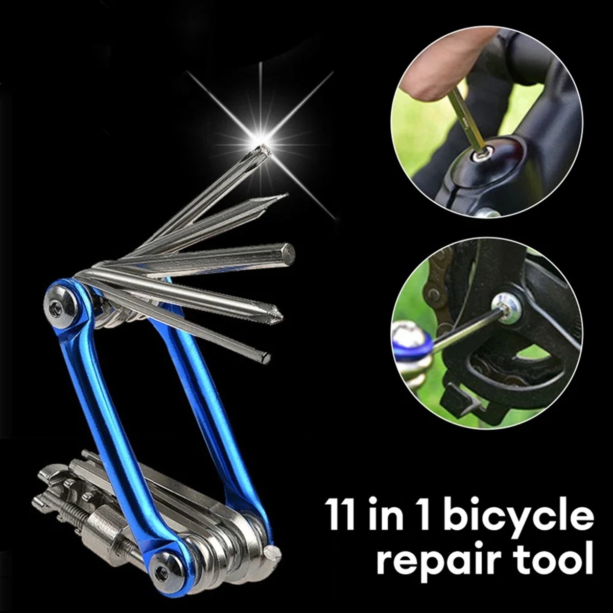 ABPF 11 in 1 自転車マルチ修理ツールキット マウ - Bike Chain のレビューと価格