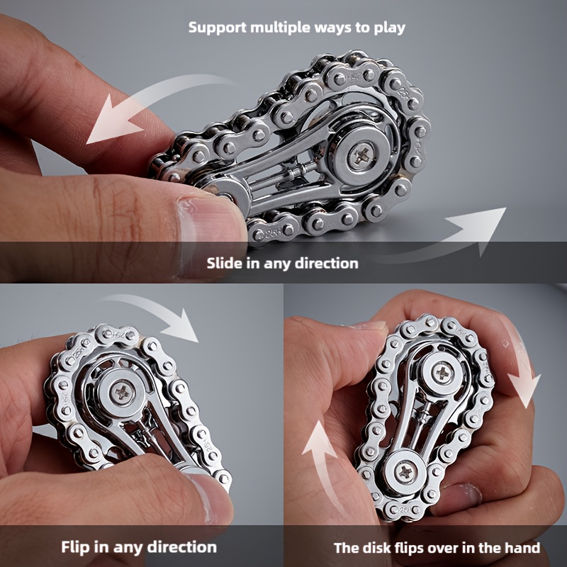 新しいスプロケットフライホイール指先ジャイロフィジェットスピ - Chain Sprocket Set のレビューと価格