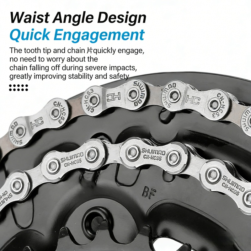 マウンテンバイクシフト用高速自転車チェーン 6/7/8/9/ - Master Link Chain のレビューと価格