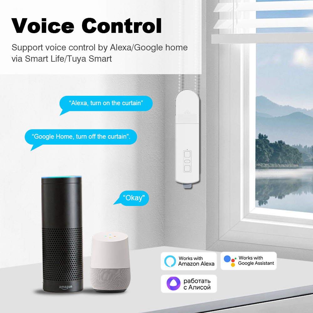 Manhot ZigBeeスマート電動カーテンモーターチェー - Roller Chain のレビューと価格