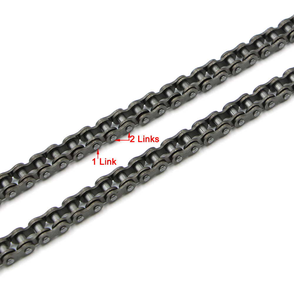 25Hローラーチェーン132リンク、マスターリンク付き、47 - Master Link Chain のレビューと価格