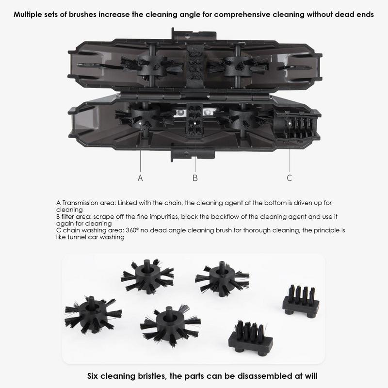 強力な磁気自転車クリーナー,クリーニングブラシ,ロードバイク - Bicycle Chain のレビューと価格